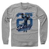 Mens Long Sleeve Heather Gray