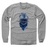 Mens Long Sleeve Heather Gray