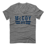 Mens Men's V-Neck Heather Gray