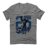 Mens Men's V-Neck Heather Gray