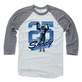 Mens Baseball T-Shirt Heather Gray / Ash