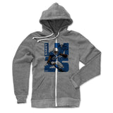 Mens Zip Hoodie Heather Gray