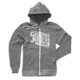 Mens Zip Hoodie Heather Gray