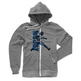 Mens Zip Hoodie Heather Gray