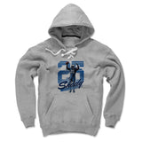 Mens Lace Hoodie Gray