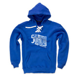 Mens Lace Hoodie Royal Blue