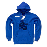 Mens Lace Hoodie Royal Blue