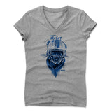 Womens Women's V-Neck Athletic Gray