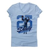 Womens Women's V-Neck Baby Blue