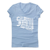 Womens Women's V-Neck Baby Blue