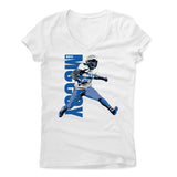 Womens Women's V-Neck White