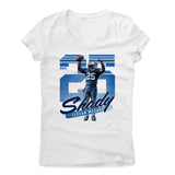 Womens Women's V-Neck White